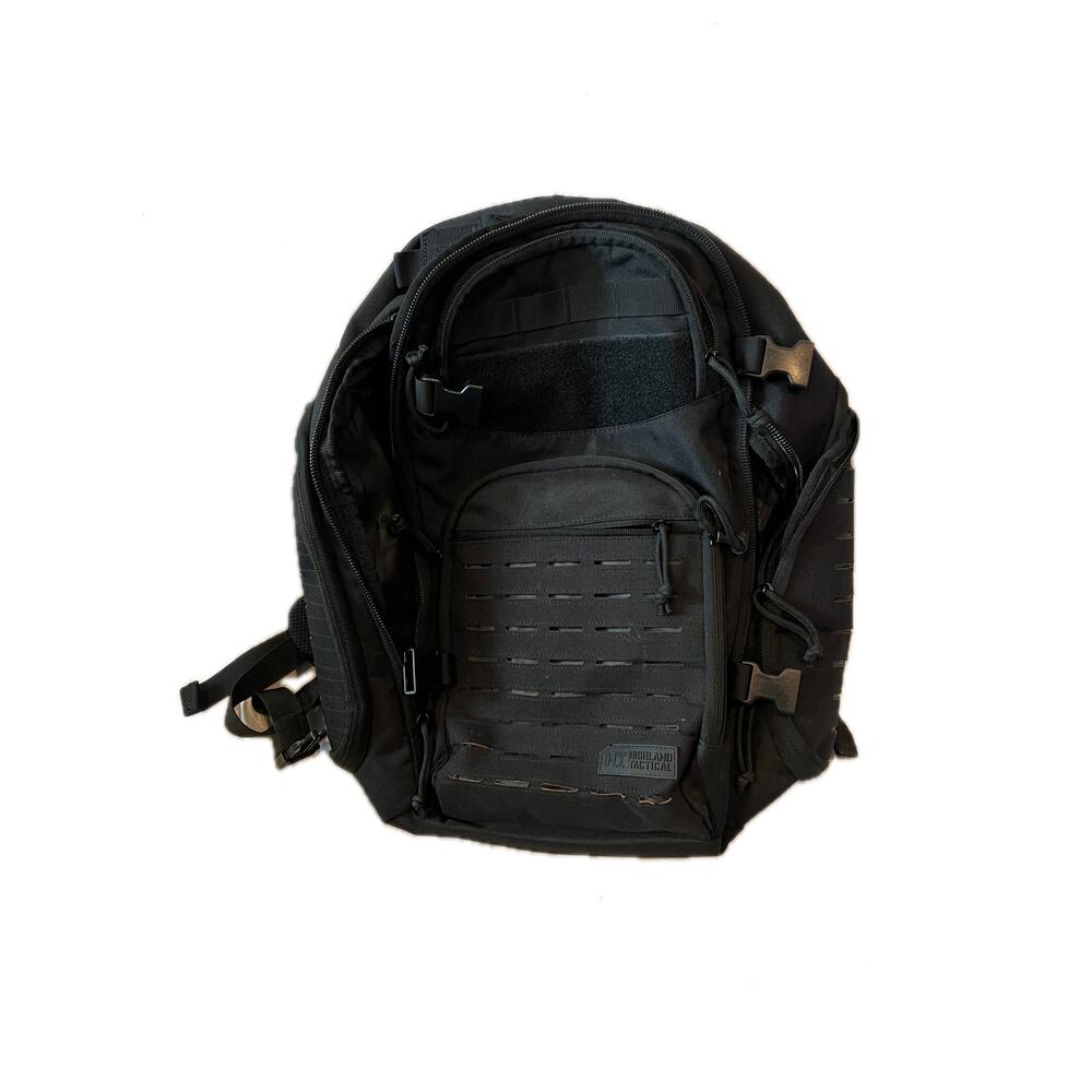 Highland Tactical Black Backpack XL